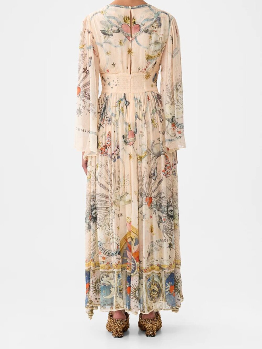 Camilla House of horoscopes hardware detail long sleeve dress - Picture 3 of 16